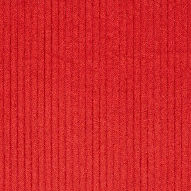 Chunky Corduroy pre-washed Plain – signal red,  image number 1