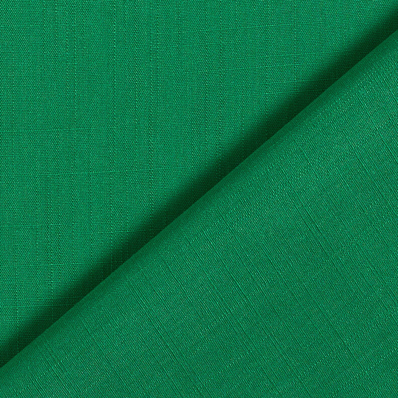 Linen look viscose fabric – fir green,  image number 4