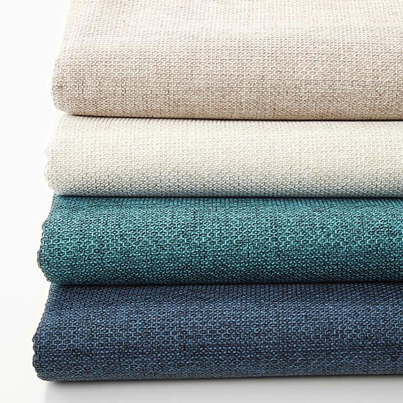 Upholstery Fabric Honeycomb texture – light beige, image number 4