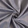 Lining Fabric Jacquard narrow and wide stripes – grey/dark grey,  thumbnail number 3
