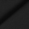 Mini Cotton waffle jersey Plain – black,  thumbnail number 4