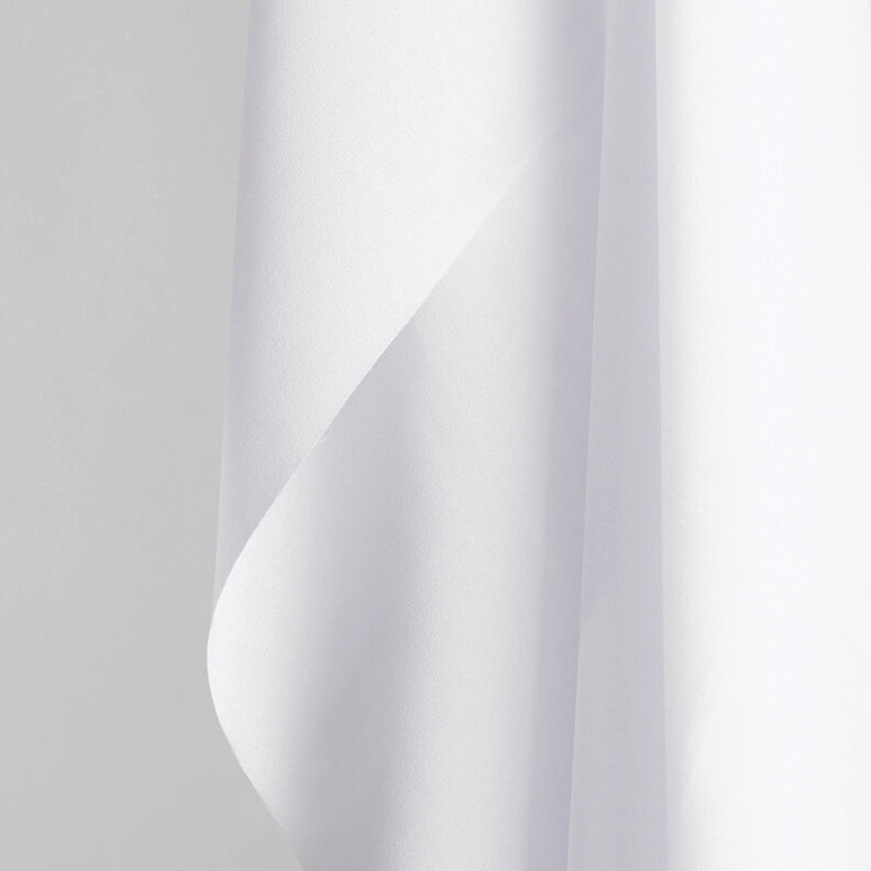 Crepe Georgette – white,  image number 5