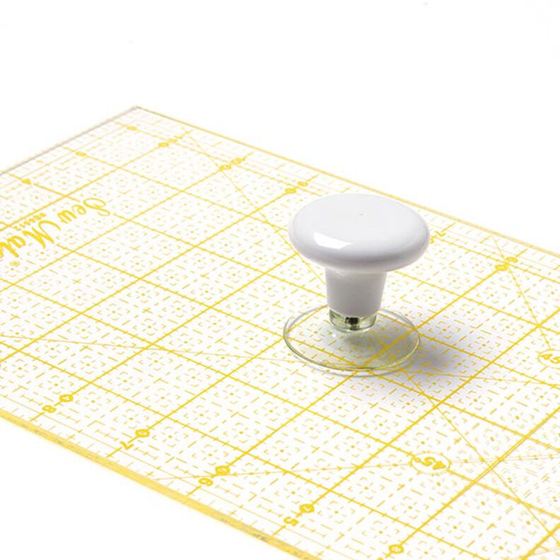 Ruler Holder with Suction Cup - white,  image number 4