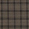 Coating knit stretch check – black/beige,  thumbnail number 1
