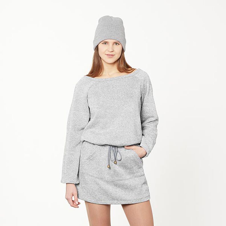 Plain Nicky Velour – silver grey,  image number 6