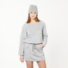 Plain Nicky Velour – silver grey,  thumbnail number 6