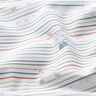 Organic Cotton Poplin baby bunny and stripes – white,  thumbnail number 2