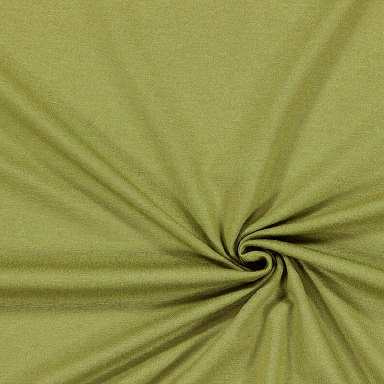Medium Viscose Jersey – light olive,  image number 1