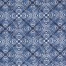 Decor Fabric Canvas Batique tiles – indigo/white,  thumbnail number 1