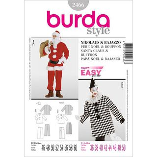 Santa / Clown, Burda 2466, 