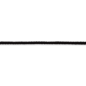 Cotton cord [Ø 3 mm] – black, 