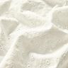 Cotton Batiste Broderie Anglaise Little flowers – offwhite,  thumbnail number 3