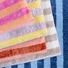 Towelling Fabric Bamboo Block Stripes – light orange/pink,  thumbnail number 6