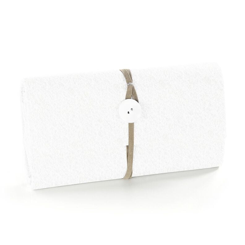 Felt 90 cm / 3 mm thick – white, image number 4