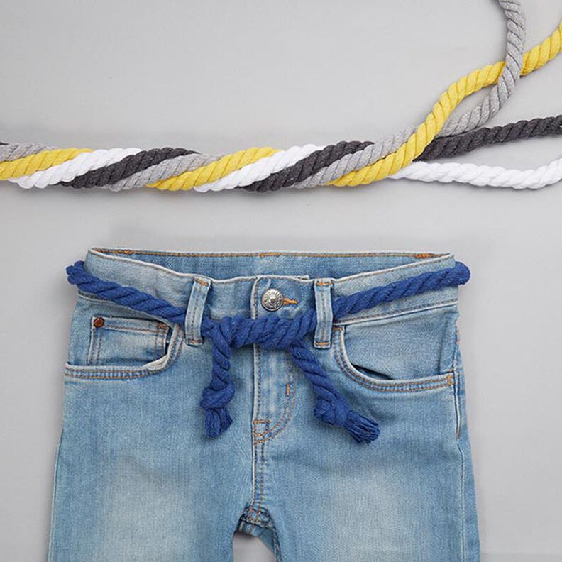 Cotton cord [Ø 14 mm] 16 - grey,  image number 4