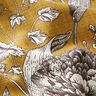 Decor Fabric Half Panama opulent plants – mustard,  thumbnail number 2
