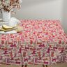 Decor Fabric Half Panama Colourful Cats – natural/purple,  thumbnail number 8