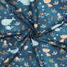 Cotton Poplin happy marine animals Digital Print | Poppy Fabrics – ocean blue,  thumbnail number 3