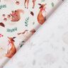 Cotton Jersey Animals in autumn Digital Print  – natural,  thumbnail number 4