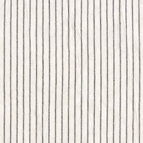 Blouse Fabric Cotton Blend wide Stripes – offwhite/black, 