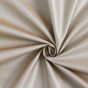 Coated Cotton Glitter – gold metallic, 
