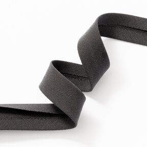Outdoor Bias binding folded [20 mm] – dark grey, 