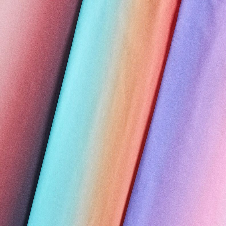 Cotton Jersey Ombre | Glitzerpüppi – midnight blue/pale berry,  image number 6