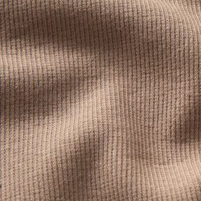2x2 Ribbing Plain – dark taupe, 