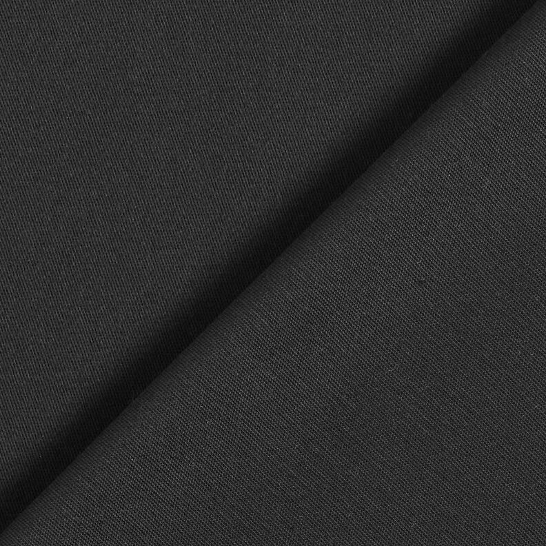 Cotton Twill Stretch – black, image number 3