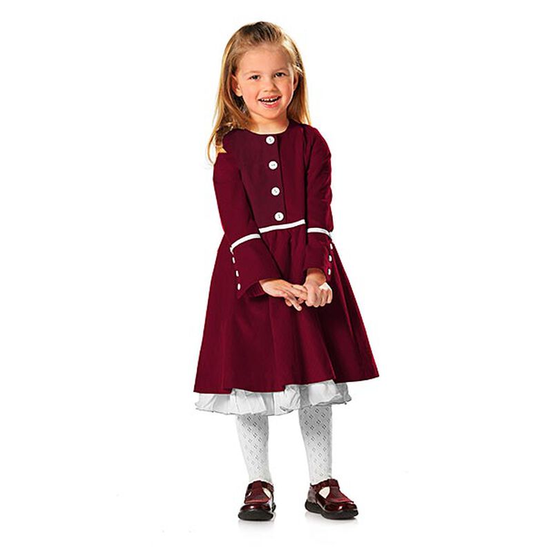 Stretch Velvet burgundy,  image number 5