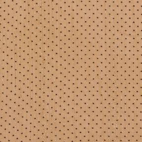 Glitter stripes and dots chiffon – fawn, 