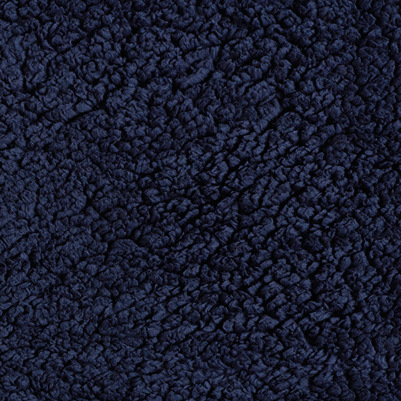 Plain sherpa – navy blue,  image number 1