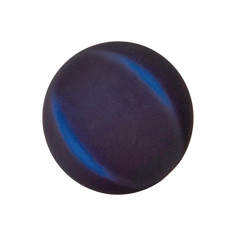 FAUX VELVET - Polyester Button - marine,  image number 1