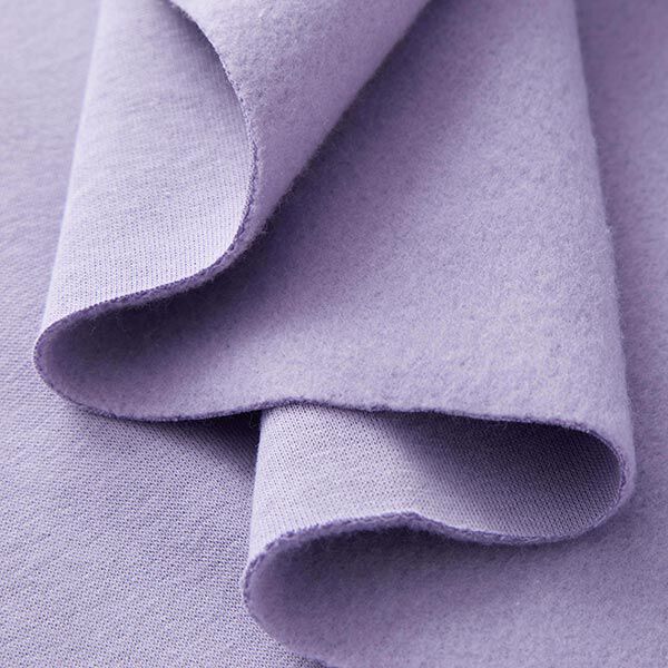Brushed Sweatshirt Fabric – mauve,  image number 4