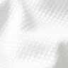 Diamond textured shirt fabric – white,  thumbnail number 2
