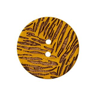 2-Hole Coconut Button  – terracotta, 