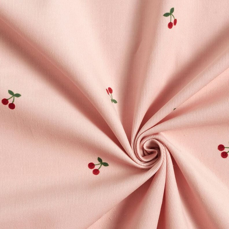 Baby Cord Cherries &ndash; light pink,  image number 3