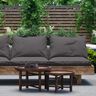 Outdoor Fabric Canvas Plain – anthracite,  thumbnail number 5