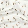 Cotton Jersey Sweet Flowers Digital Print | Poppy Fabrics – ivory/caramel,  thumbnail number 2