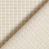 Decor Fabric Jacquard Chequered structure &ndash; natural,  thumbnail number 4