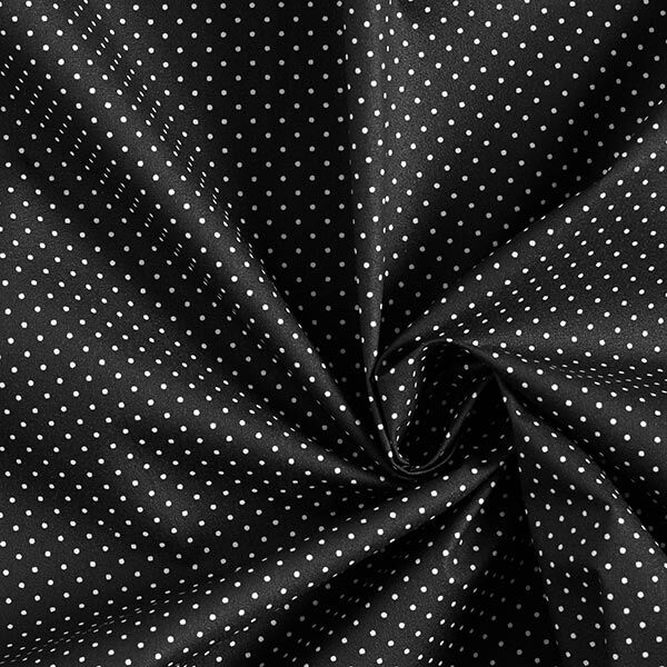 Coated Cotton Little Dots – black,  image number 4