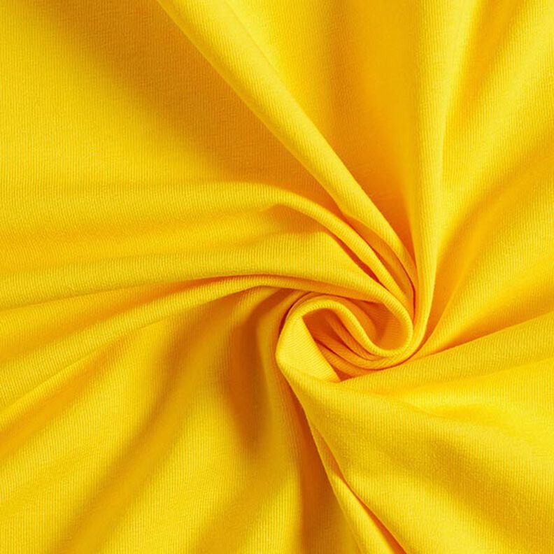 Plain Medium Cotton Jersey – sunglow,  image number 1