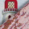 Decorative Panel Tapestry Fabric Lighthouse – light blue/red,  thumbnail number 4