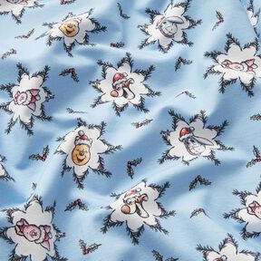 French Terry Winnie the Pooh Licensed Fabric | Disney – light blue, 