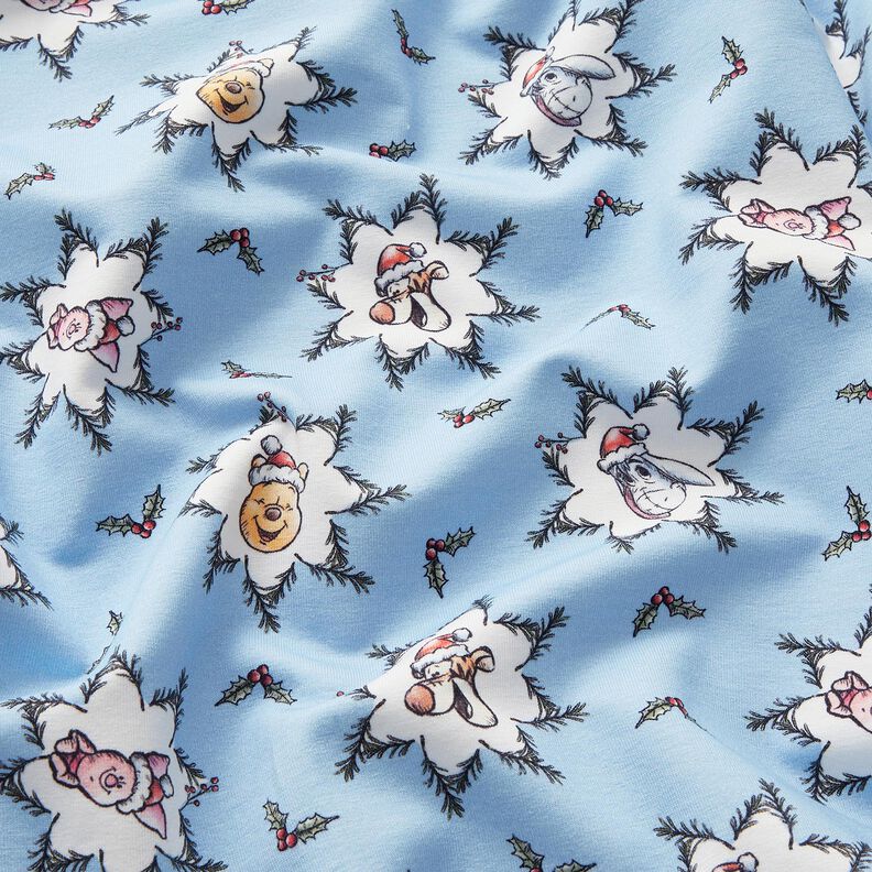 French Terry Winnie the Pooh Licensed Fabric | Disney – light blue,  image number 2