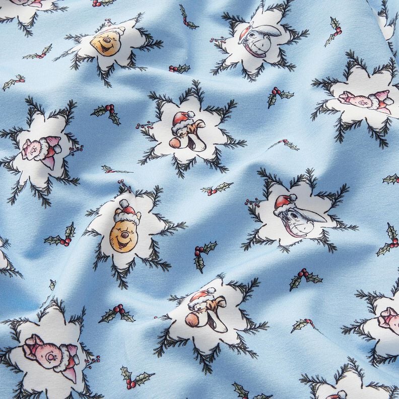 French Terry Winnie the Pooh Licensed Fabric | Disney – light blue, image number 2