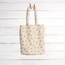 Decor Fabric Half Panama small chickens – natural/curry yellow,  thumbnail number 8