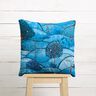 Winter Landscape Digital Print Half Panama Decor Fabric – light blue/midnight blue,  thumbnail number 4