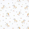 GOTS Cotton Jersey unicorns Digital Print | by Poppy – white,  thumbnail number 1