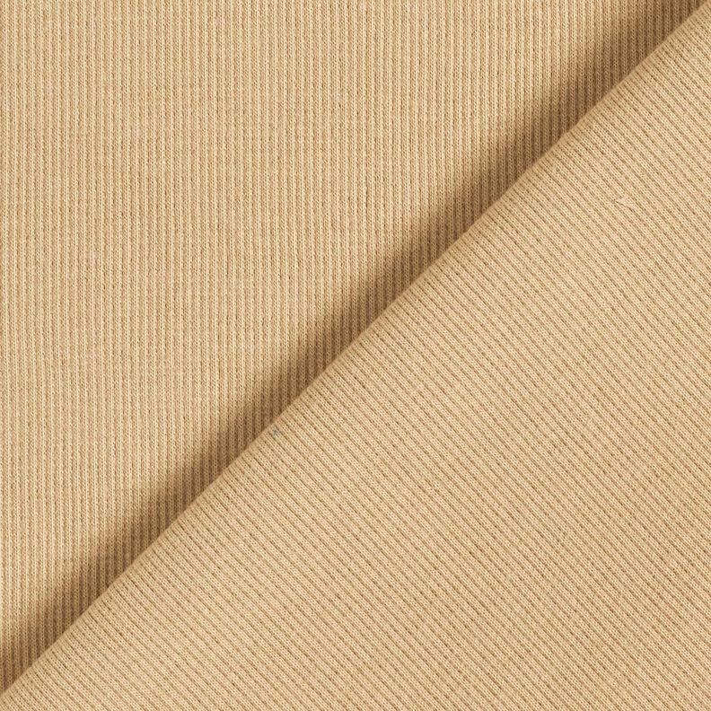 2x2 Ribbing Plain – dark beige,  image number 3